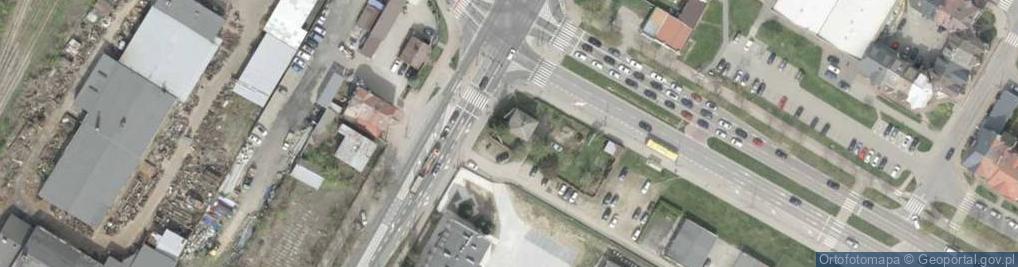 Zdjęcie satelitarne Przedsiębiorstwo Projektowo Inwestycyjne Domino