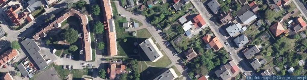 Zdjęcie satelitarne Przedsiębiorstwo Projektowo Usługowe