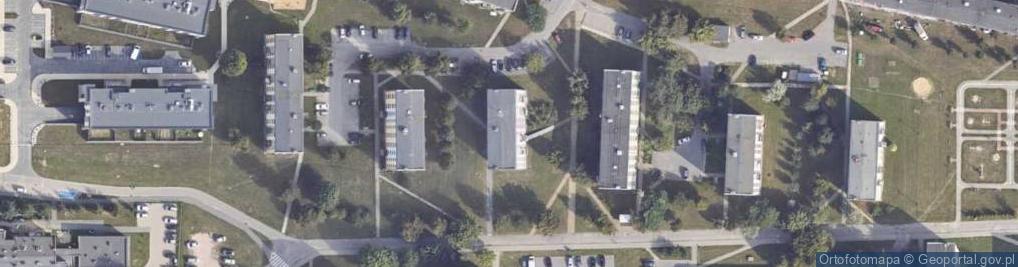 Zdjęcie satelitarne Przedsiębiorstwo Prywatne Cer- Kam i Indywidualna Praktyka Lekarska Lidia Wesołowska