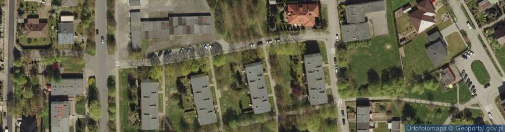 Zdjęcie satelitarne Przedsiębiorstwo Prywatne Mars Sobański Jerzy