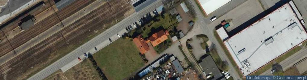 Zdjęcie satelitarne Przedsiębiorstwo Przemysłu Drzewnego Poltarex