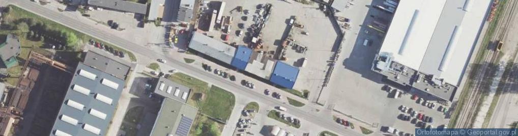 Zdjęcie satelitarne Przedsiębiorstwo Przewozowe Pula