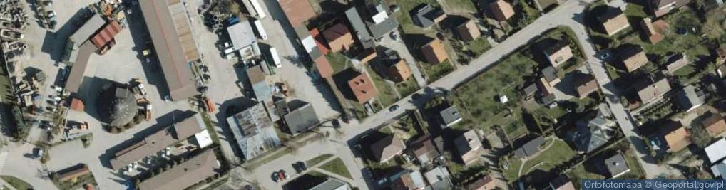 Zdjęcie satelitarne Przedsiębiorstwo Remontowo Budowlane w Ostródzie