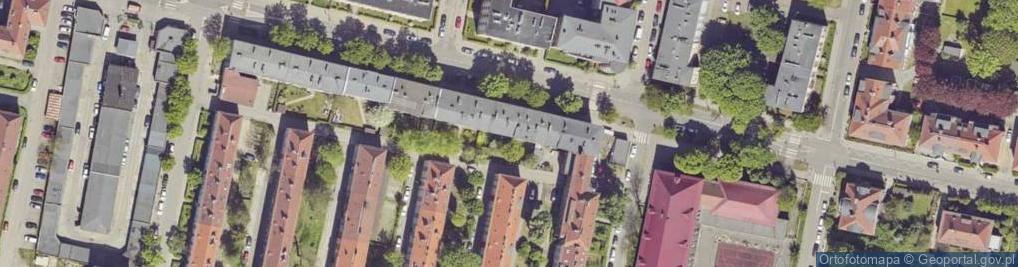 Zdjęcie satelitarne Przedsiębiorstwo Robót Budowlanych i Usług Projektowych Termoprojekt Grzegorz Wegemund