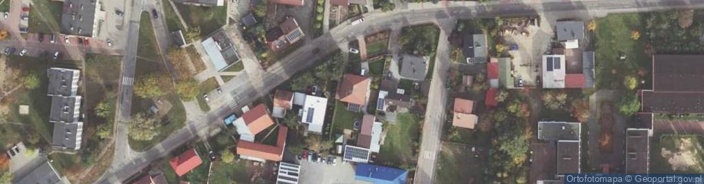 Zdjęcie satelitarne Przedsiębiorstwo Solarbud Wojciech Pawlak Jakub Pawlak