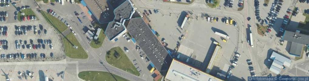 Zdjęcie satelitarne Przedsiębiorstwo Spedycji Międzynarodowej