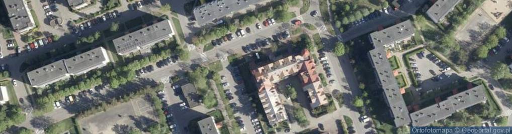 Zdjęcie satelitarne Przedsiębiorstwo Stokrotka