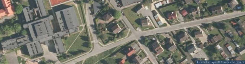 Zdjęcie satelitarne Przedsiębiorstwo Techniczno Usługowe Gospodarka Leśna