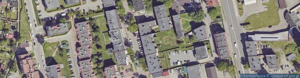 Zdjęcie satelitarne Przedsiębiorstwo Transportowe Krzyś