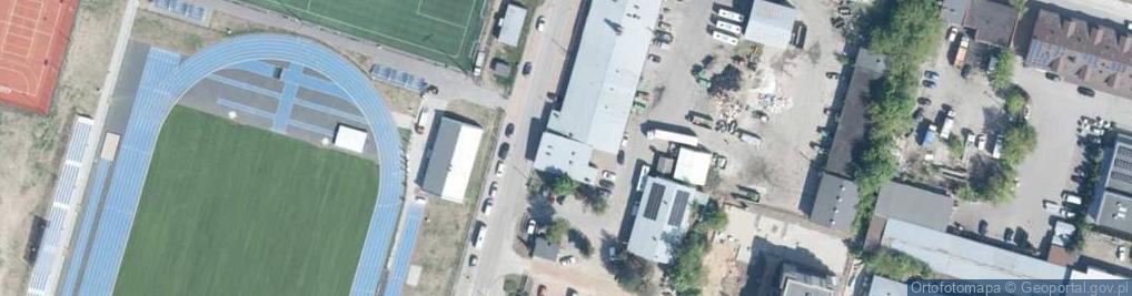 Zdjęcie satelitarne Przedsiębiorstwo Transportowe Necko