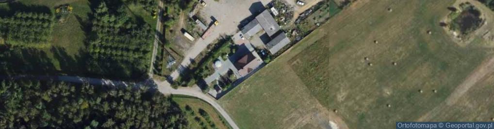 Zdjęcie satelitarne Przedsiębiorstwo Transportowe Sław-trans