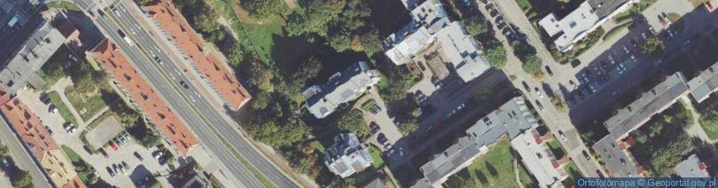Zdjęcie satelitarne Przedsiębiorstwo Transportowo Handlowo Usługowe Mary Małgorzata i Ryszard Teca