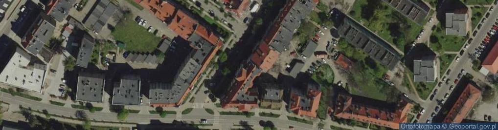 Zdjęcie satelitarne Przedsiębiorstwo Transportowo Usługowe