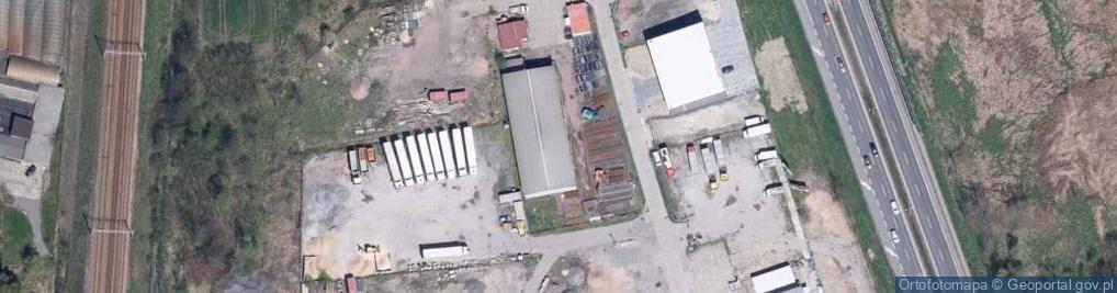Zdjęcie satelitarne Przedsiębiorstwo Transportowo Usługowo Handlowe Transpol BG Grzonka Adam Bojdoł Eugeniusz