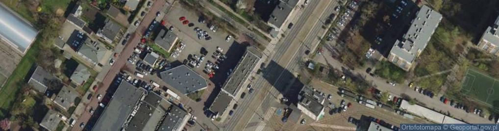 Zdjęcie satelitarne Przedsiębiorstwo Transportu Samochodowego Łączności Transpost