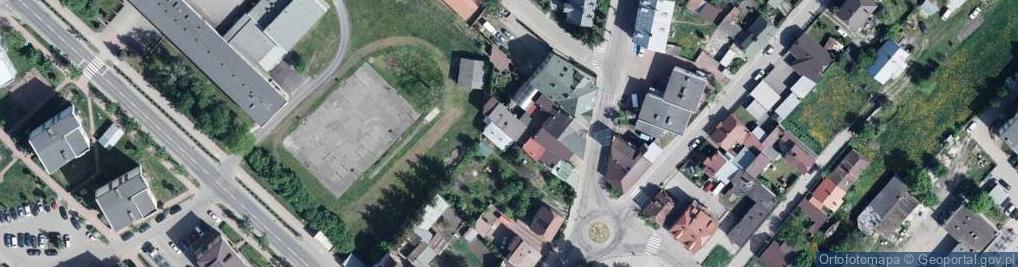 Zdjęcie satelitarne Przedsiębiorstwo Triomix R Sierhej z Chomiuk w Czempiński
