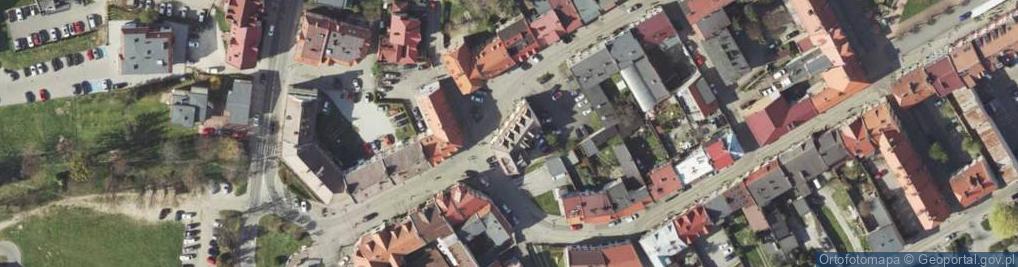 Zdjęcie satelitarne Przedsiębiorstwo Turystyczne Tours Piksa Marek Przychodzień Andrzej