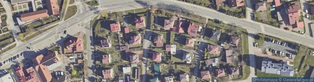 Zdjęcie satelitarne Przedsiębiorstwo Tworzyw Sztucznych - Leśnocha Stanisław