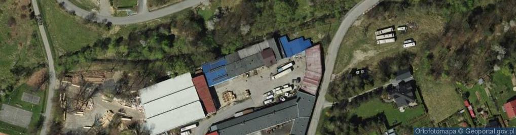 Zdjęcie satelitarne Przedsiębiorstwo Usług Geodezyjno Budowlanych Agrobiw