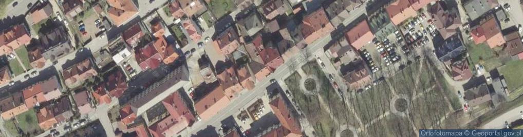 Zdjęcie satelitarne Przedsiębiorstwo Usług Geodezyjno - Kartograficznych "Geokos"