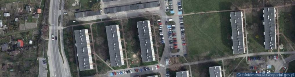 Zdjęcie satelitarne Przedsiębiorstwo Usług Geodezyjno Kartograficznych Geomir