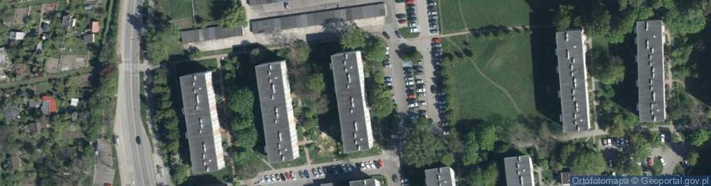 Zdjęcie satelitarne Przedsiębiorstwo Usług Geodezyjno Kartograficznych Geomir