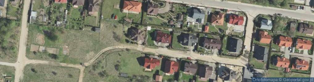 Zdjęcie satelitarne Przedsiębiorstwo Usług Geodezyjno Kartograficznych Meridian Wspólnik Spółki Cywilnej