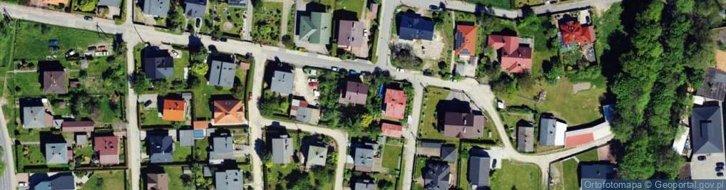 Zdjęcie satelitarne Przedsiębiorstwo Usług Geodezyjnych i Kartograficznych MGR Inż