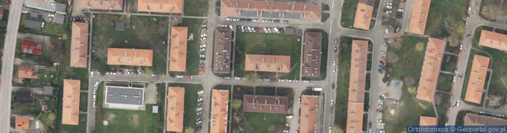 Zdjęcie satelitarne Przedsiębiorstwo Usług Inżynieryjno Projektowych Makstech