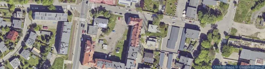 Zdjęcie satelitarne Przedsiębiorstwo Usług Ogólnobudowlanych Halina Wąs