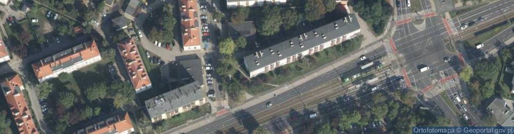 Zdjęcie satelitarne Przedsiębiorstwo Usług Technicznych Aktin w Likwidacji