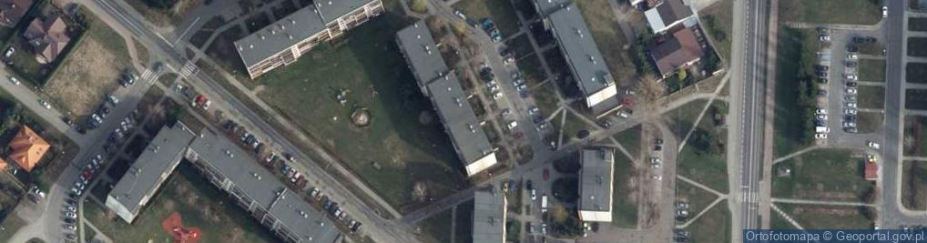 Zdjęcie satelitarne Przedsiębiorstwo Usługowe Agat