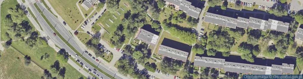 Zdjęcie satelitarne Przedsiębiorstwo Usługowe Alex