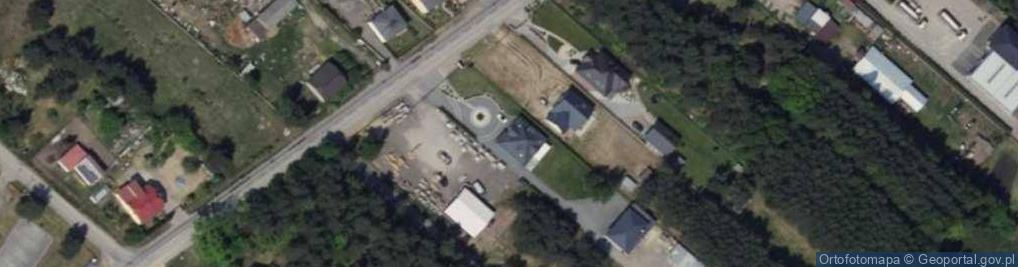 Zdjęcie satelitarne Przedsiębiorstwo Usługowe Caro Karolina Jędrzejewska