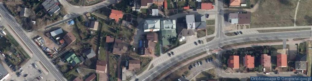 Zdjęcie satelitarne Przedsiębiorstwo Usługowe i Produkcyjno Handlowe Geomap
