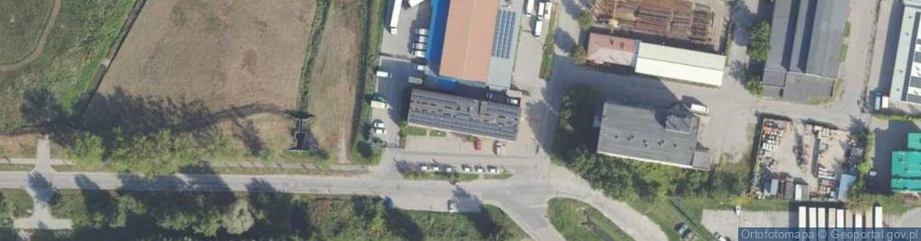 Zdjęcie satelitarne Przedsiębiorstwo Usługowe Olmap Anna Dąbrowska Wiesław Dąbrowski