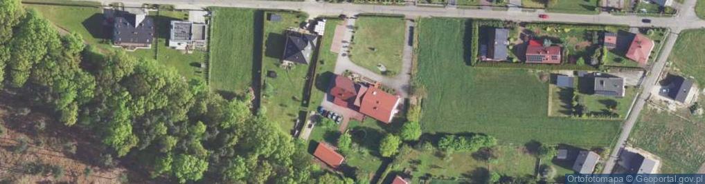Zdjęcie satelitarne Przedsiębiorstwo Usługowe Pensjonat Marie