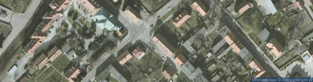 Zdjęcie satelitarne Przedsiębiorstwo Usługowe Zielińska Nela