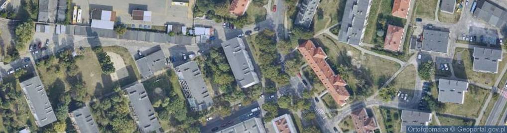 Zdjęcie satelitarne Przedsiębiorstwo Usługowe