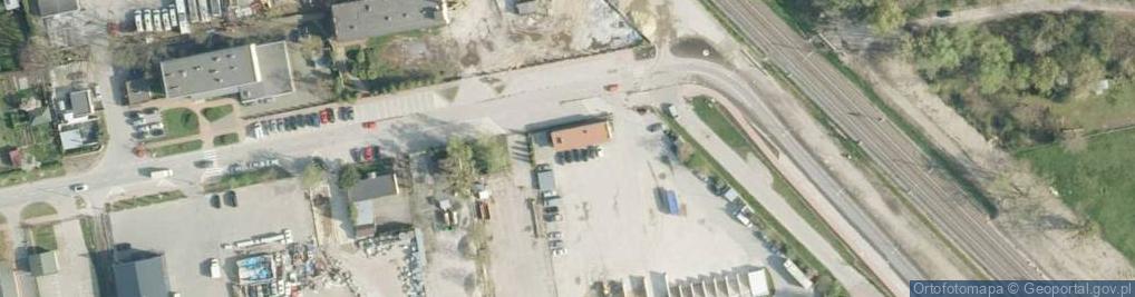 Zdjęcie satelitarne Przedsiębiorstwo Usługowo Budowlane Pim