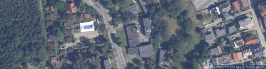 Zdjęcie satelitarne Przedsiębiorstwo Usługowo Handlowe Ameba