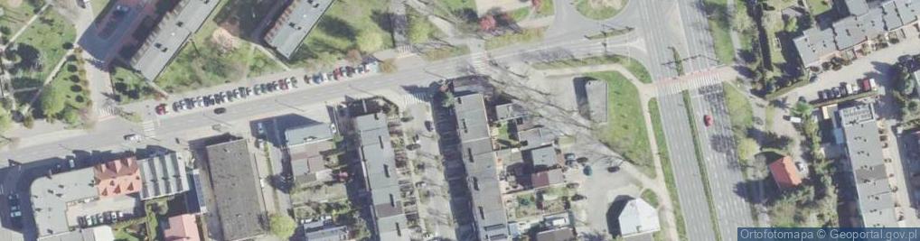 Zdjęcie satelitarne Przedsiębiorstwo Usługowo Handlowe B & D Leszno