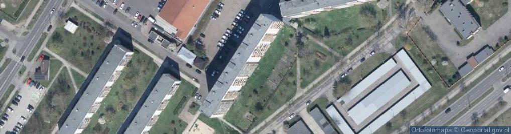 Zdjęcie satelitarne Przedsiębiorstwo Usługowo Handlowe Basia