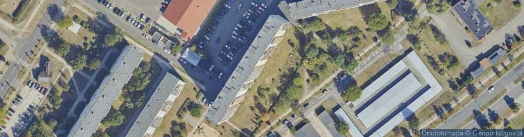 Zdjęcie satelitarne Przedsiębiorstwo Usługowo Handlowe Basia