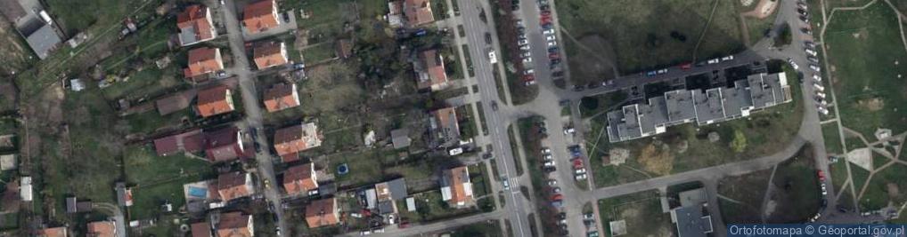 Zdjęcie satelitarne Przedsiębiorstwo Usługowo Handlowe Centel