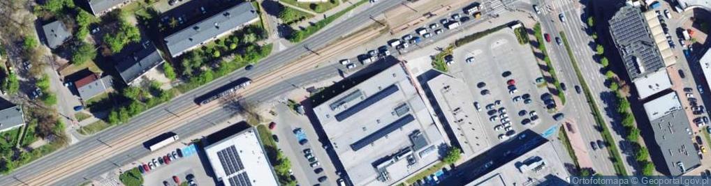 Zdjęcie satelitarne Przedsiębiorstwo Usługowo Handlowe Certina