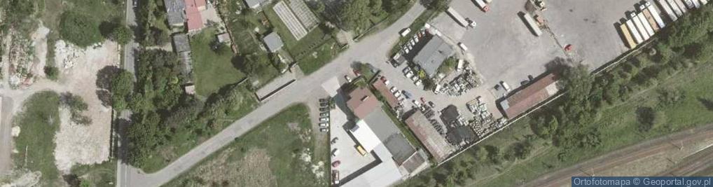 Zdjęcie satelitarne Przedsiębiorstwo Usługowo Handlowe Copos