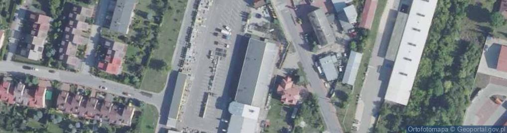 Zdjęcie satelitarne Przedsiębiorstwo Usługowo Handlowe Dorabianie Kluczy i Regeneracja Stacyjek