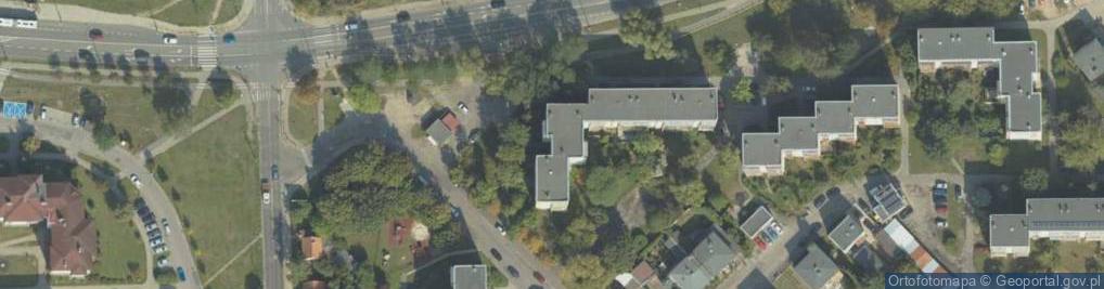 Zdjęcie satelitarne Przedsiębiorstwo Usługowo Handlowe Ergo Bud