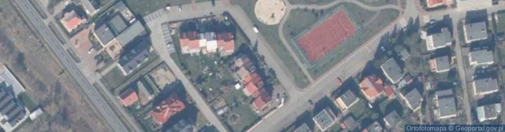 Zdjęcie satelitarne Przedsiębiorstwo Usługowo Handlowe Ewa Ewa Jestrabek